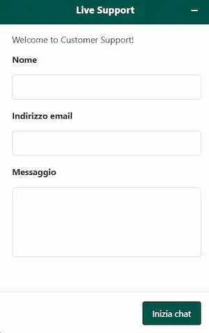 Cashed Casino Italy support